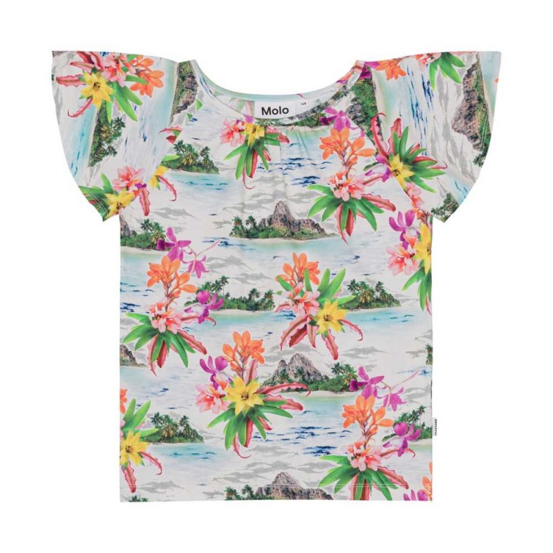 Tropical Islands Girls\' Molo Rachel T Shirts Tops | KSA000516