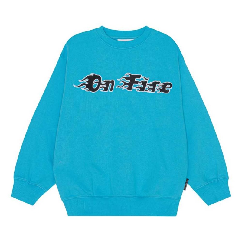 Turquoise Blue Boys\' Molo Monti Sweatshirts Cardigans | KSA000764