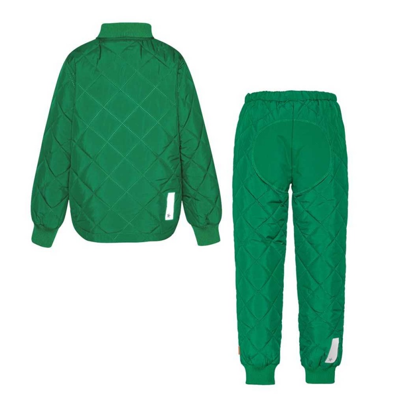 Vivid Green Molo Hawkins Fleece Softshell | KSA000148