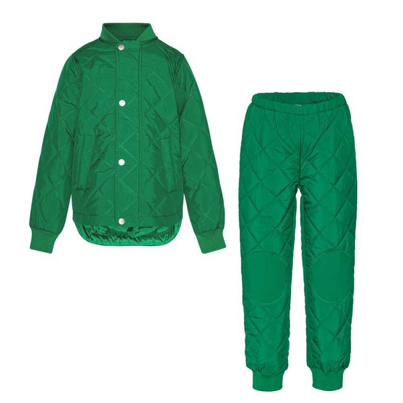 Vivid Green Molo Hawkins Fleece Softshell | KSA000148