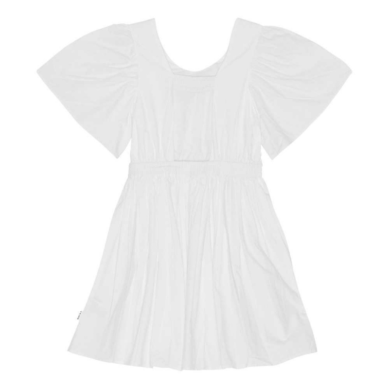 White Girls' Molo Cally Dresses | KSA000206