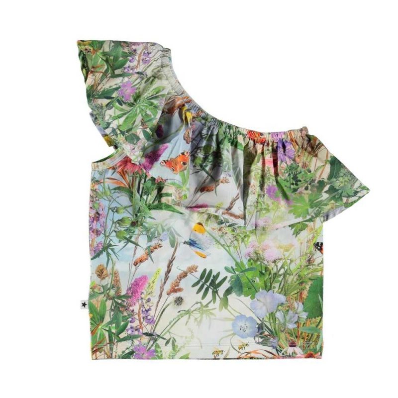 Wild Nature Girls' Molo Raelyn T Shirts Tops | KSA000200